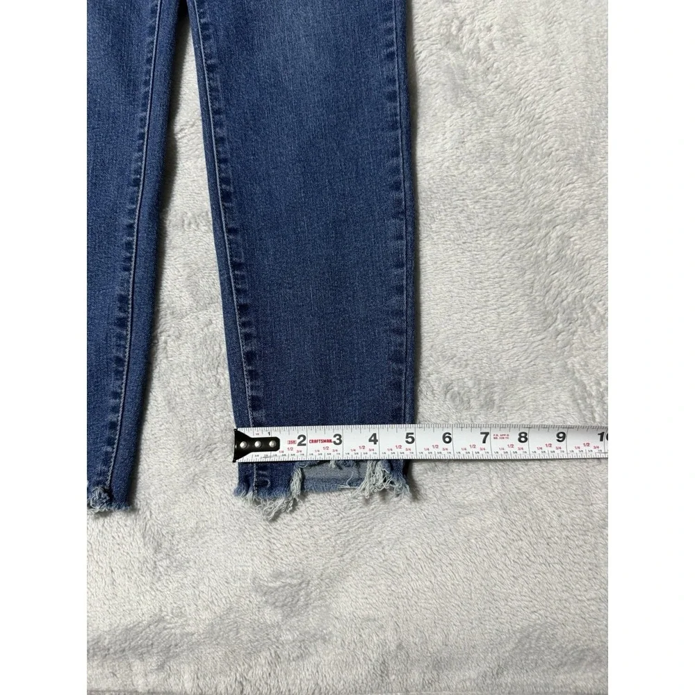 Nicole Miller Jeans Womens 6 Blue SOHO‎ High Rise Ankle Skinny 28x26